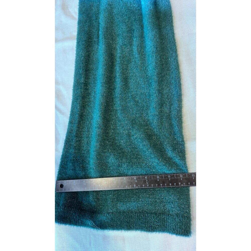 Wicked x Katie Kime Women's Sparkly Sweat Pants - Emerald Green Wide Leg Med New - Picture 8 of 9